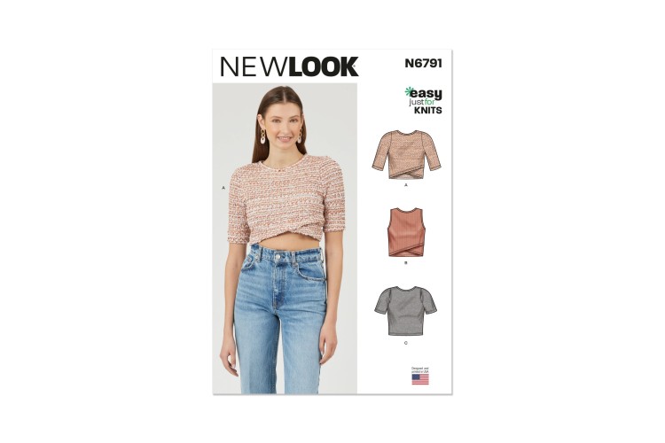 New Look 6791 Knit Tops