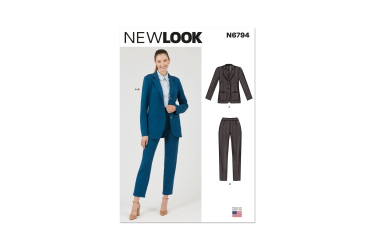 New Look 6794 Jacket & Trousers