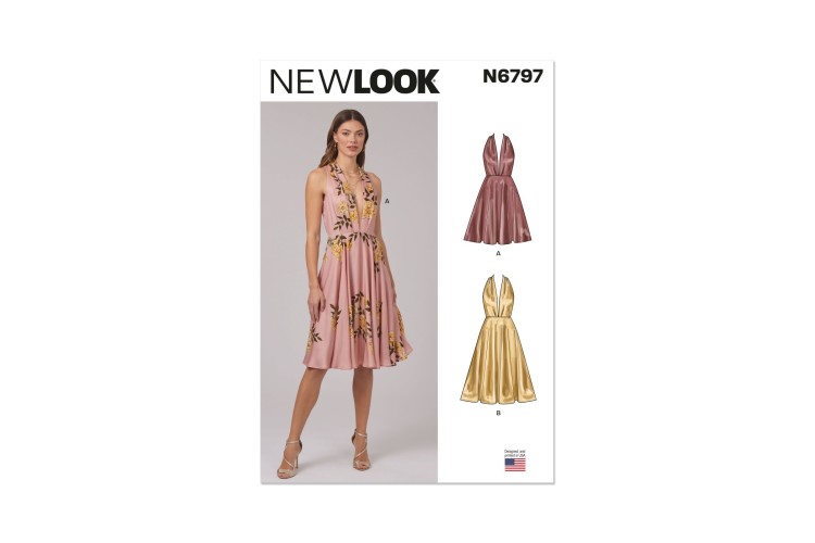New Look 6797 Dress in Two Lengths