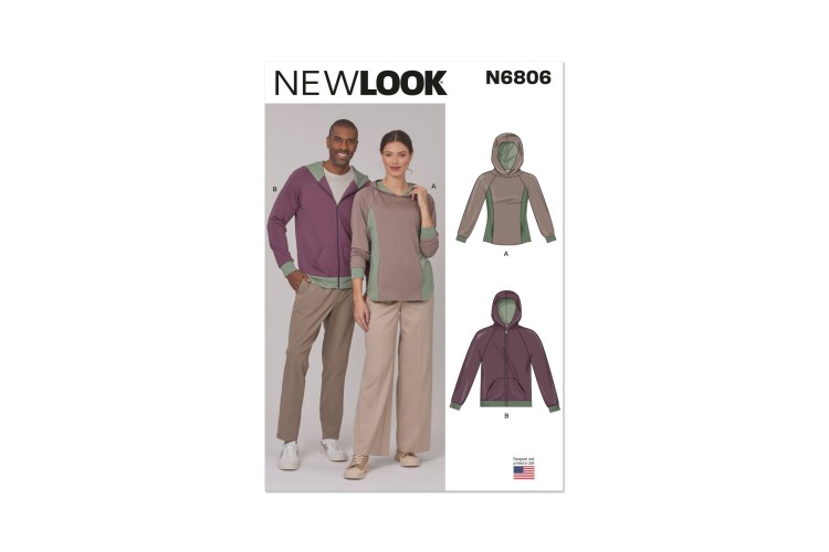 New Look 6806 Unisex Hoodies
