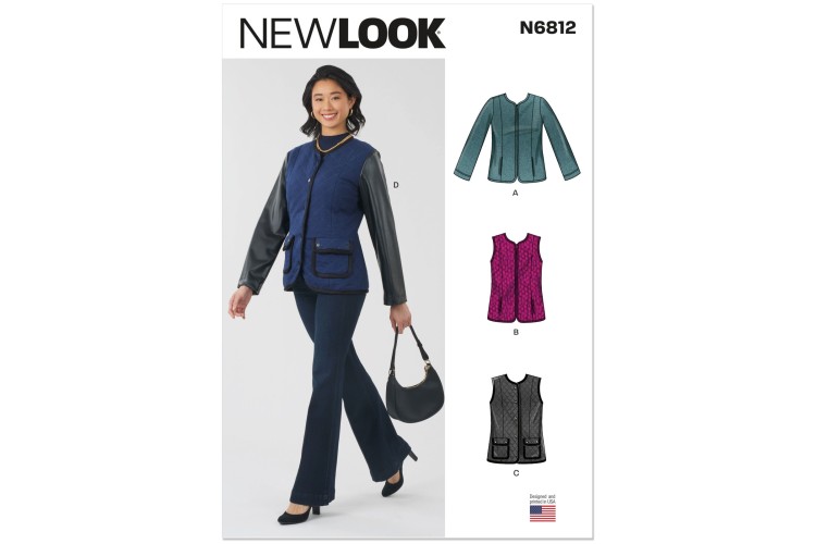 New Look 6812 Jacket & Vest