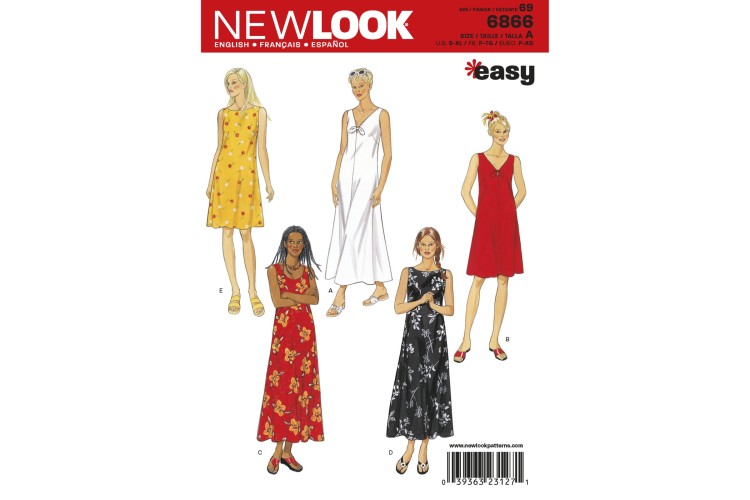 New Look 6866 Dress