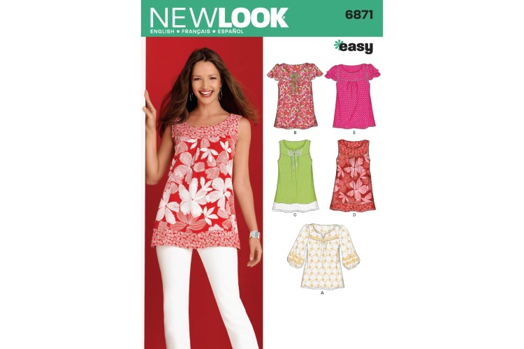 New Look 6871 Tops