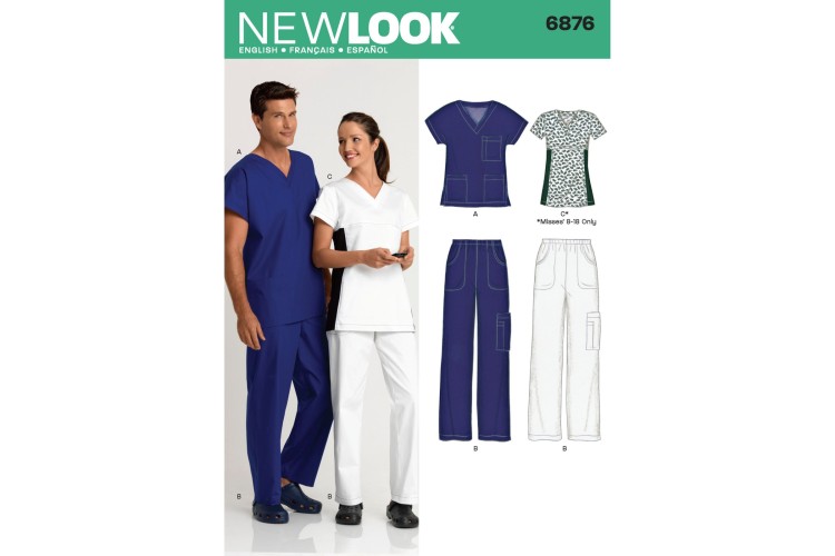 New Look 6876 Scrubs