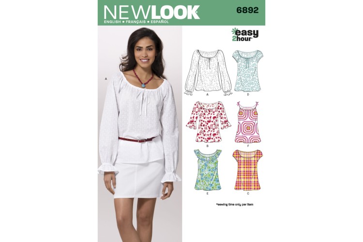 New Look 6892 Tops