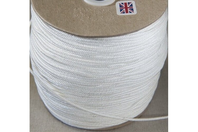 Nylon Blind Cord White 2.5mm