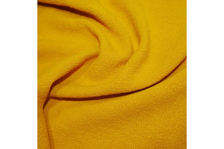 Ochre Stonewashed Linen/Viscose