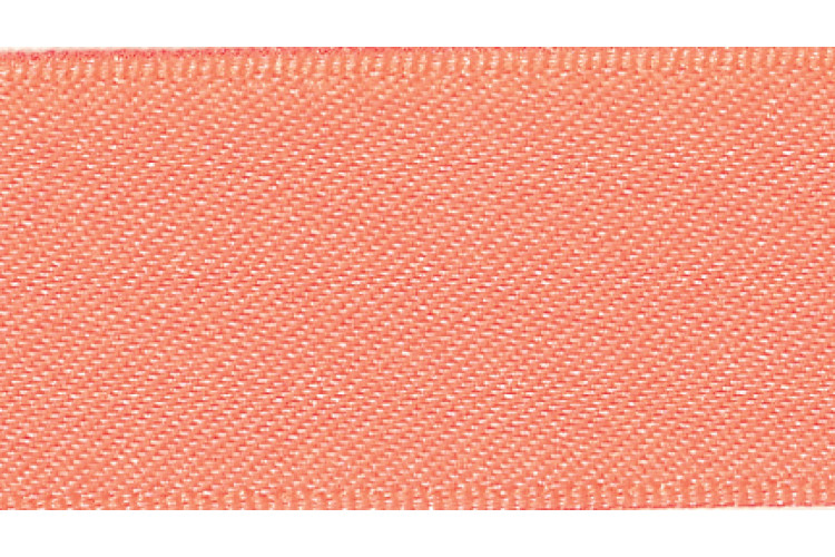 Orange Flourescent Double Satin Ribbon 15mm