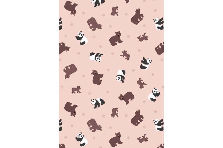 Pandas & Bears on Plaster