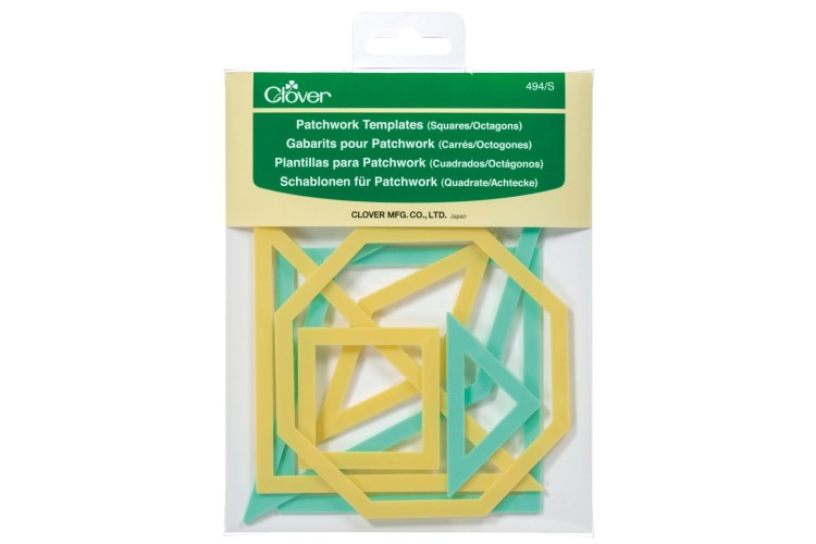 Patchwork Templates Square & Octagon CL494\S
