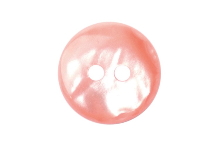 Peach Buttons 14mm