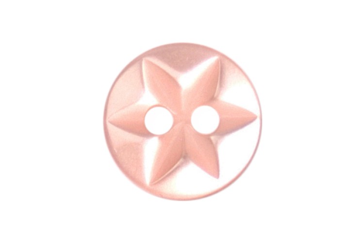 Pink Button 10mm 2B\0203