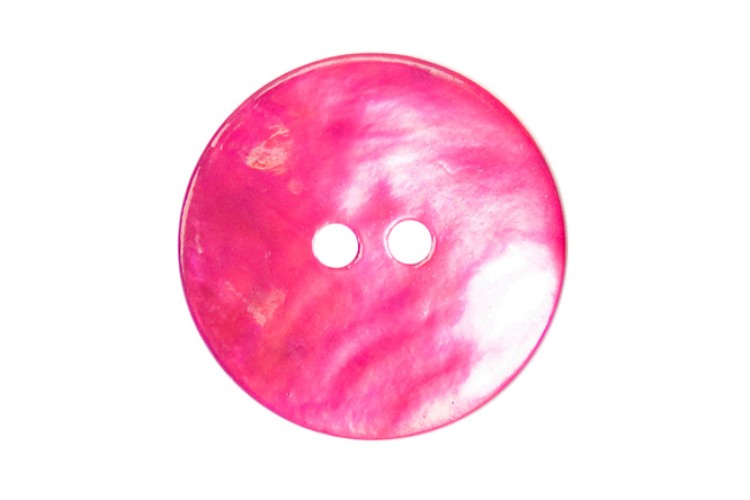 Pink Shell Round Buttons 18mm 2B\1451