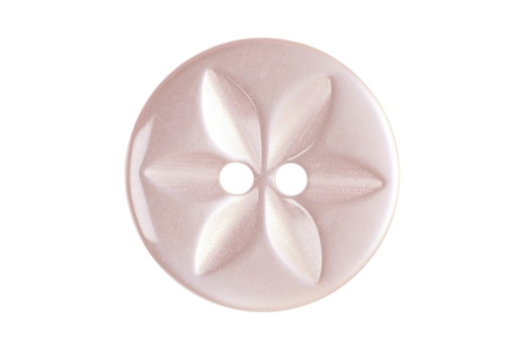 Pink Star Button 16mm G203226-6