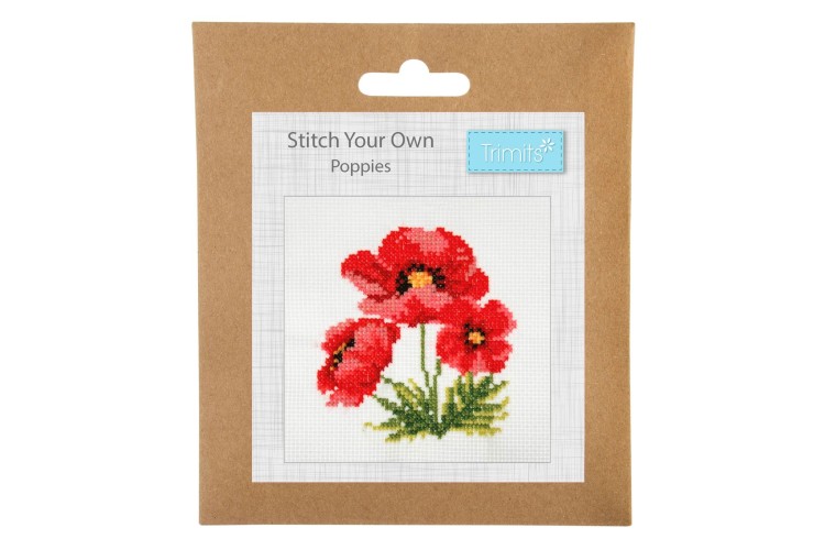 Poppies Cross Stitch Kit