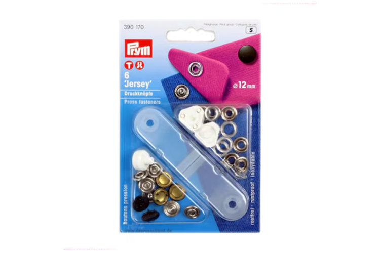 Prym Black 12mm Snap Fasteners