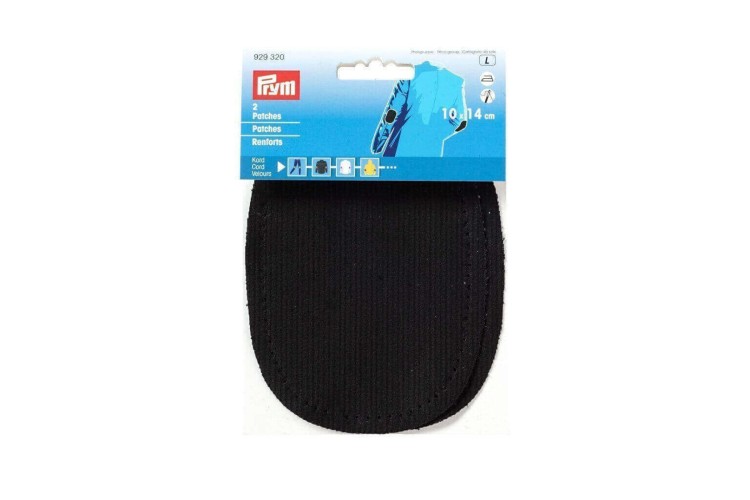 Prym Corduroy Patches Black (929 320)