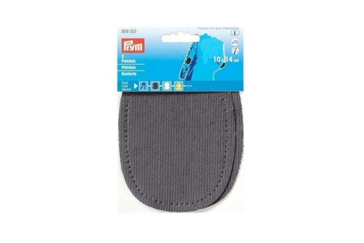 Prym Corduroy Patches Grey