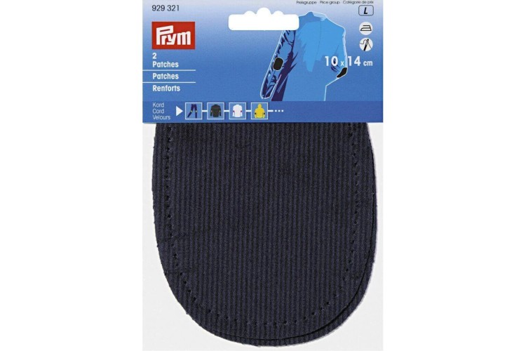Prym Corduroy Patches Navy