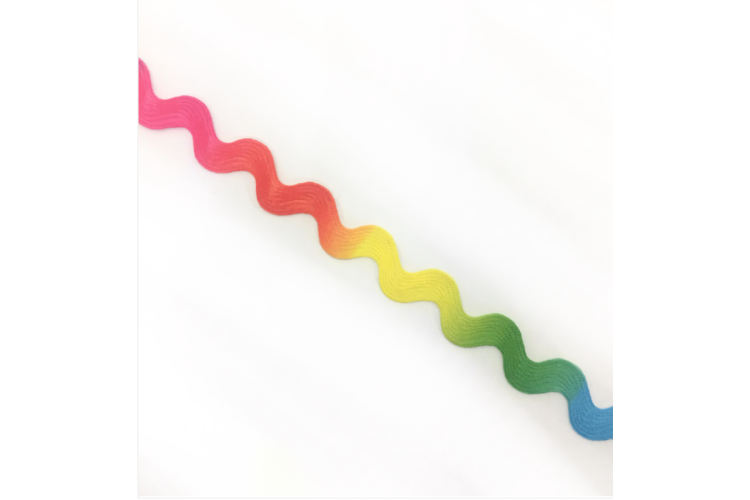Rainbow Ric Rac 6mm