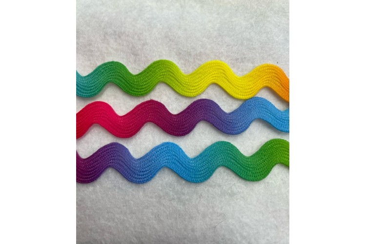 Rainbow Ric Rac Jumbo 15mm