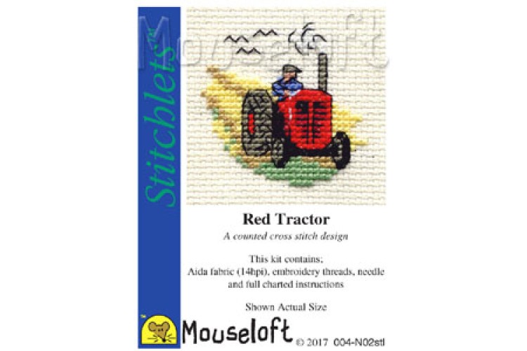 Red Tractor Stitchlets