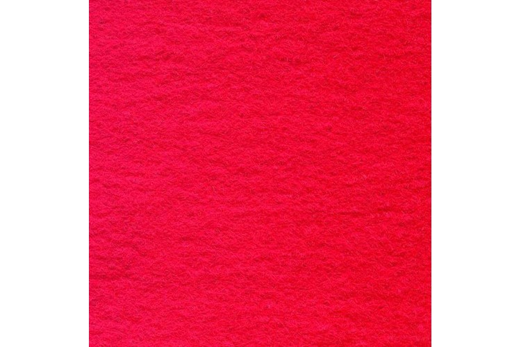 Red Wool/Viscose Felt 92cm Wide