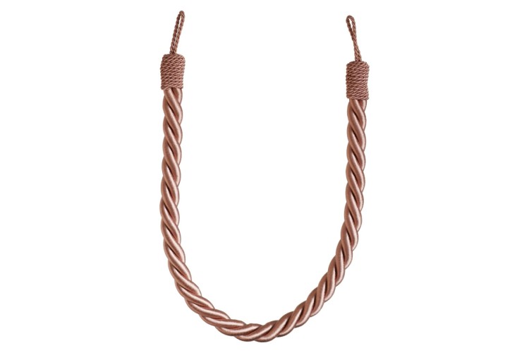 Reef Rope Tieback Dark Blush