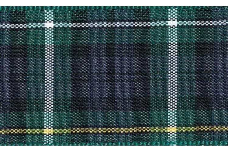 Ribbon Campbell Tartan 25mm (7622-2)