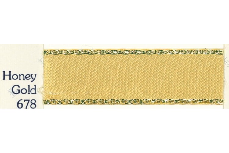 Ribbon Gold Edge Gold 15mm (7696-678)