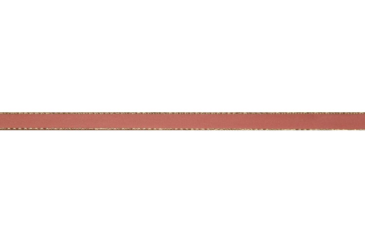 Ribbon Gold Edge Rose Gold 25mm