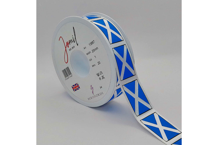 Ribbon St Andrews Flag 25mm