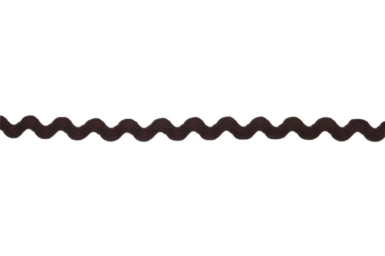 Ric Rac 6mm x 4m Chocolate 