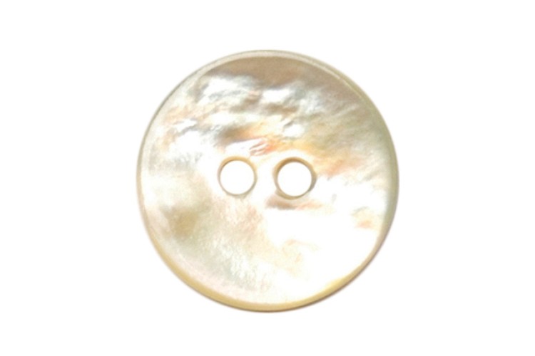 Round Pearl Button 13mm