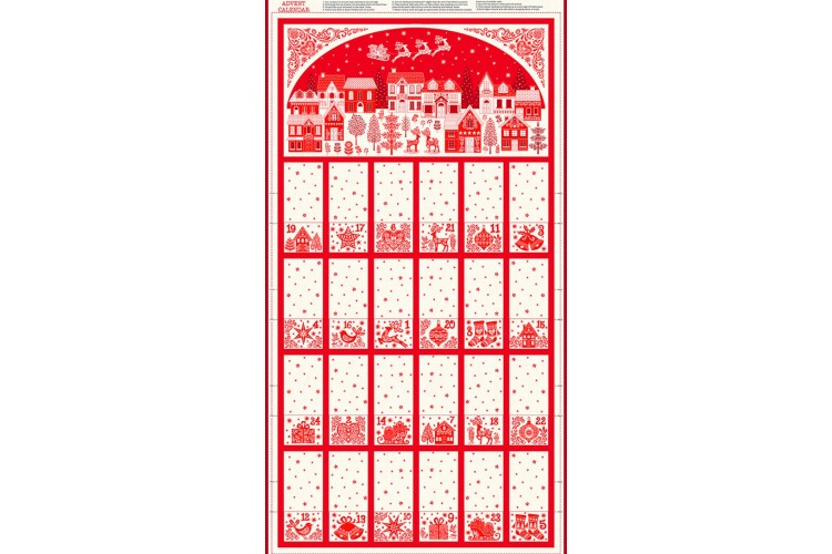 Scandi Fold-Up Advent Calendar Panel