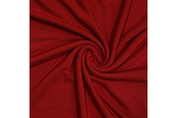 Scarlet Red Bamboo Jersey