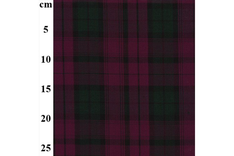 Lindsey Modern Purple Poly Viscose Tartan