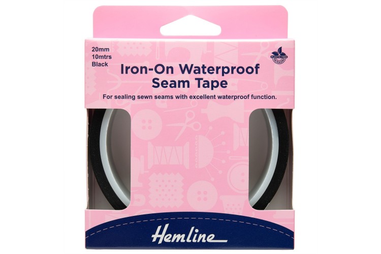 Seam Tape Waterproof 10m x 20mm Black