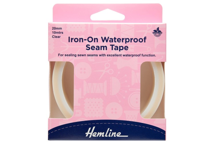 Seam Tape Waterproof 10m x 20mm Clear