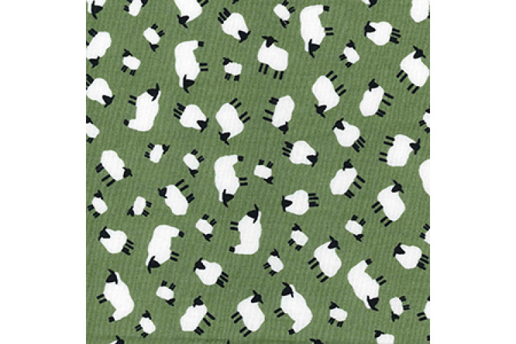 Sheep Sage Cotton Poplin
