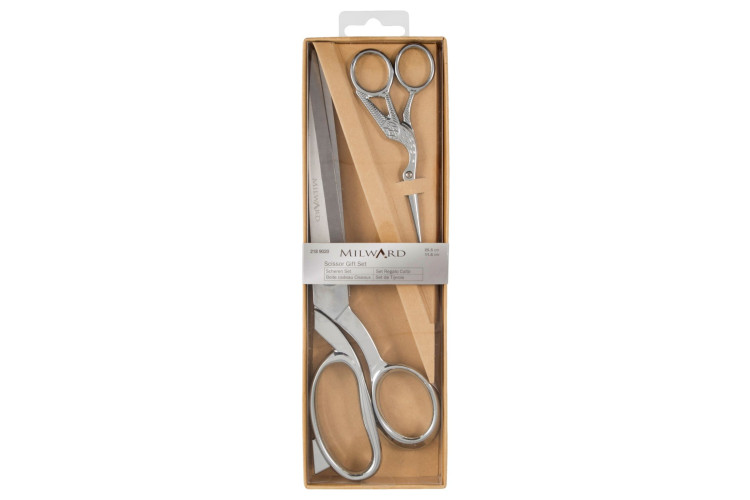 Silver Scissors Gift Set