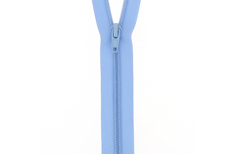 Sky Blue Open Ended Zip 26