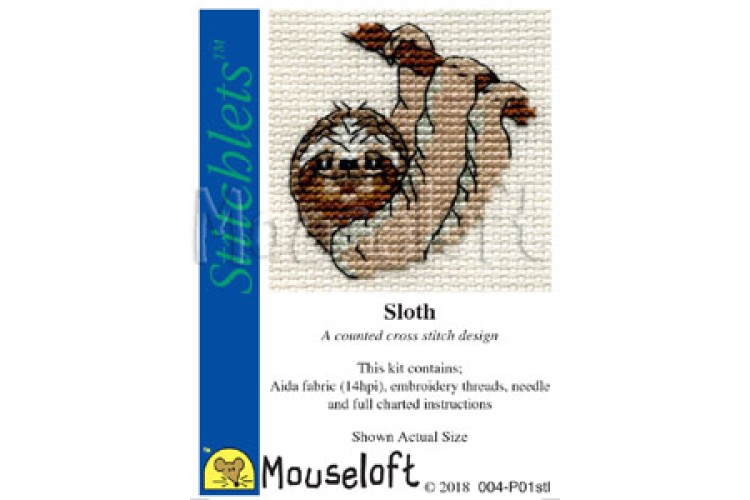 Sloth Stitch Kit