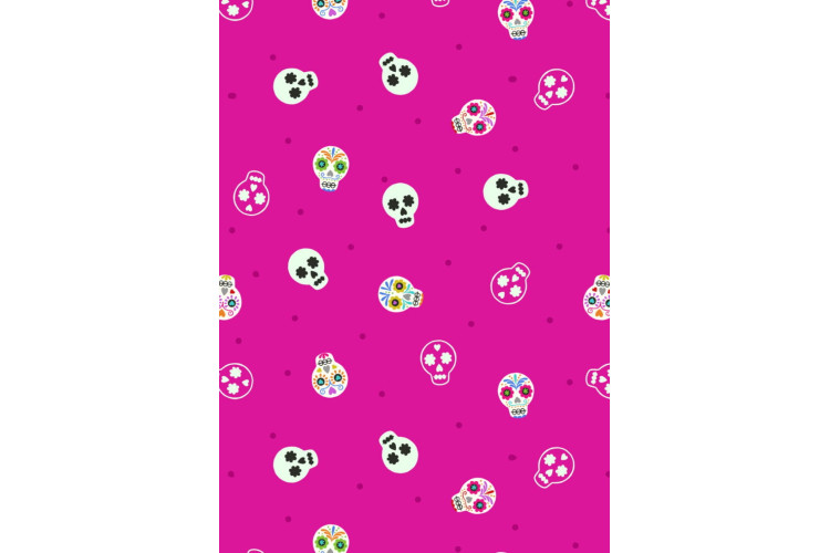 Small Things Glow Pink Skulls