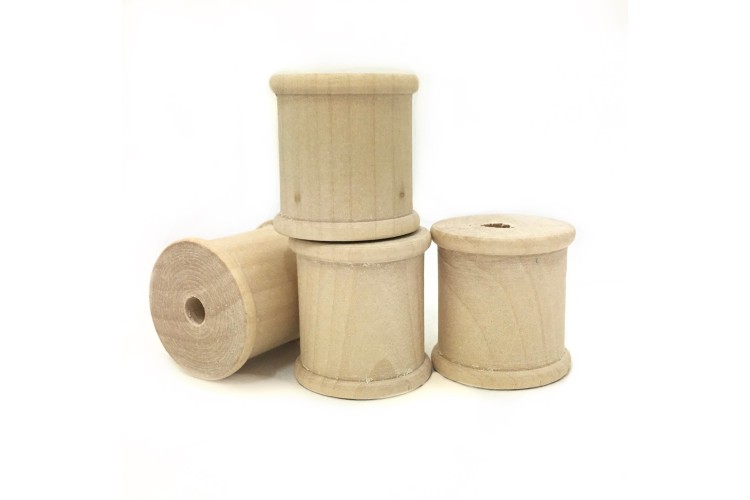 Wooden Reels 33mm x 33mm