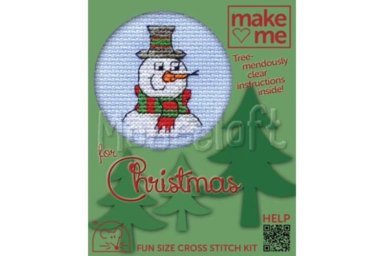 Snowman Christmas Stitch Kit