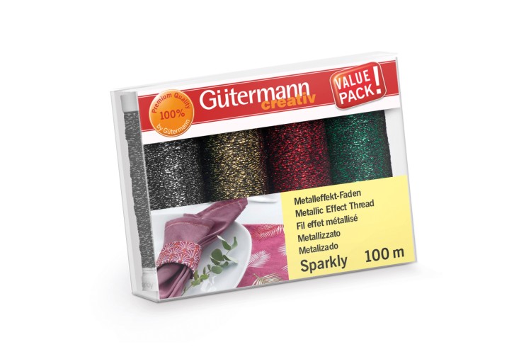 Sparkly Metallic Thread Set 3