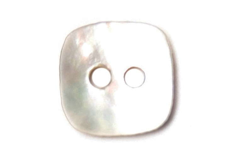 Square Shell Buttons 11mm 2B/1721