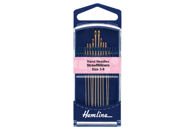 Straw/Milliners Needles Size 3 - 9 (H287G.39)