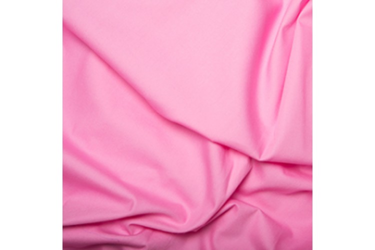 Sugar Pink Cotton Poplin